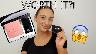 Dior Rouge Blush First Impression + Try on! Worth the Hype?