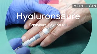 Hyaluronsäure Injektion (Basiskurs) | MEDILOGIN