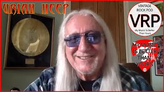 Mick Box, Uriah Heep legend speaks to Vintage Rock Pod!