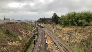 【あいの風とやま鉄道】413系富山絵巻 呉羽～富山