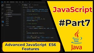 #part7 JavaScript Tutorial 2025Advanced JavaScript ES6 Features #javascriptcourse #javascript