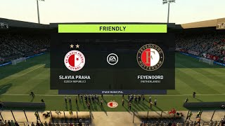 FIFA 22 Slavia Praha vs Feyenoord | Europa Conference League 2021/22 | Full Match