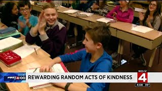 Rewarding random acts of kindness