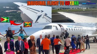 NEW ROUTE ALERT! INTERCARIBBEAN AIRWAYS DIRECT FLIGHT FROM GRENADA TO GUYANA