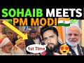 PAK YOUTUBER SOHAIB CHAUDHARY MEETS PM MODI IN UAE MANDIR INAUGURATION, 1ST TIME IN YOUTUBE HISTORY