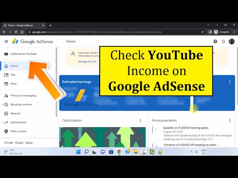 How To View Youtube Earnings In Google Adsense 2022 Youtube How To View Youtube Earnings In Google Adsense 2022 Youtube