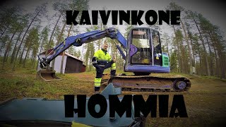 PÄIVÄ KONEURAKOITSIJANA | HITACHI 7,5T