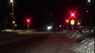 Traffic Signals Going into Nighttime Flash Mode