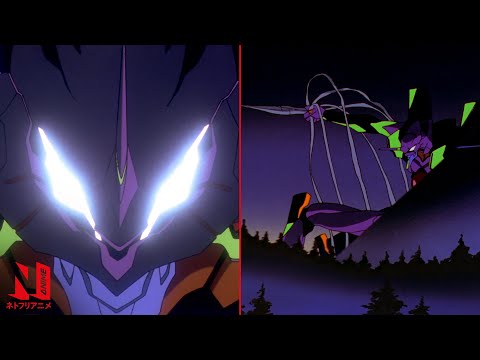 Multi-audio clip of Neon Genesis Evangelion: Unit 01 Awakens the Netflix anime