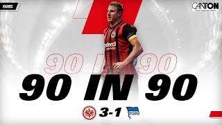 Benjamin Köhler erlebt Heimsieg-Emotionen I Eintracht Frankfurt - Hertha BSC | "90 in 90"