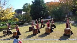 【和太鼓】芸術祭公演 鑓水太鼓 2017⑦「空の影鳥の影」【多摩美術大学/Tama Art Univercity/Japanese drum】