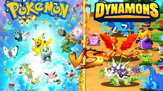 Pokemon Vs Dynamons || dynamons world new update || dynamons world Pokemon vs Dynamons