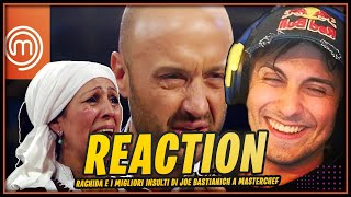 👨🏻‍🍳BLUR REACTION RACHIDA ''GRAZI'' E MIGLIORI INSULTI DI JOE BASTIANICH A MASTERCHEF CON MANUUXO🍽️