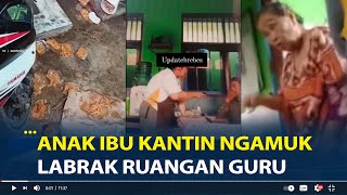 Anak Ibu Kantin Buang Dagangan Siswi Ngamuk, Labrak Ruangan Guru Tak Terima Orang Tuanya Viral