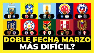 Análisis Doble Fecha Marzo Eliminatorias Sudamericanas 🇦🇷🇺🇾🇪🇨🇨🇴🇧🇷🇵🇾🇧🇴🇻🇪🇨🇱🇵🇪🏆