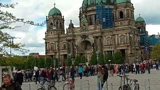 anti-vaxxer march in Berlin asking for pullout of Germany from WHO (20 April Saturday 2024!)