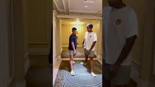 suryakumar yadav and ishan kishan dance pushpa song