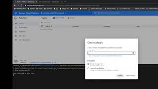 Google Cloud Platform: PubSub Data using Cloud Functions Node js