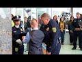 wall of honor badge placement for ofc. richard k. martin houston police department