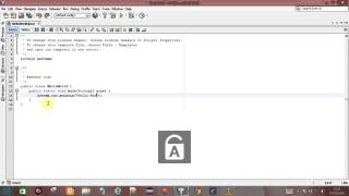 Cara membuat program Hello World - Pemrograman Java