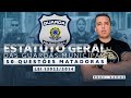 ESTATUTO GERAL DAS GUARDAS MUNICIPAIS - LEI 13022/2014 | 50 QUESTÕES MATADORAS