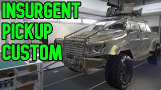 Gta 5 Insurgent Pickup Customization \u0026 Review - How To Customize Insurgent Pickup