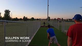 Cameron Mock - Off Speed Bullpen Work - Fall 2020