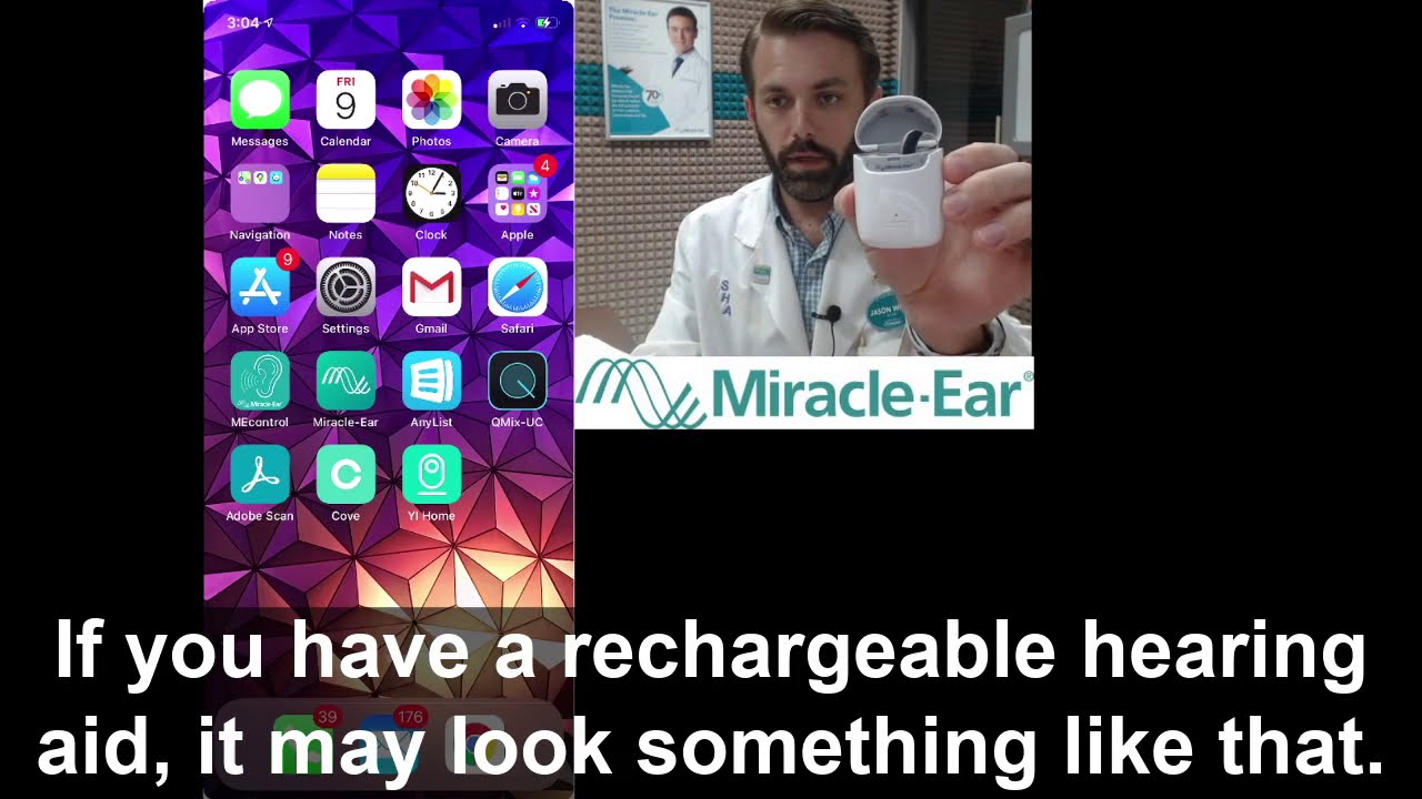 Connecting Miracle-Ear Hearing Aids To Your IPhone - YouTube