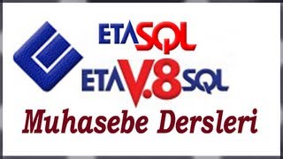 Eta Muhasebe Dersleri » Uygulamaları » Üretim / Demirbaş » ETA:SQL ve ETA:V.8-SQL