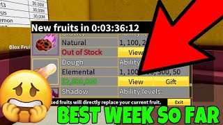 When Dough Is In Stock On Normal Dealer.. 😱👨‍🍳 ( Roblox Blox Fruits )