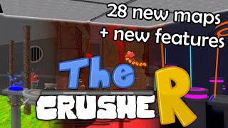 Roblox The Crusher Winterbliss Fractured Downtown 5 Stars Solo Speedrun - roblox the crusher dont get crushed