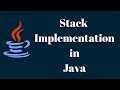 What is Stack?? How to implement Stack in Java with Array?? | Stack Data Structure | Java Interview