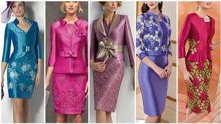 Impressive And Demanding High Class Mother Of The Bride Dresses With Jackets Collection 2020