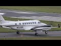 beechcraft super king air 350 taxi and takeoff