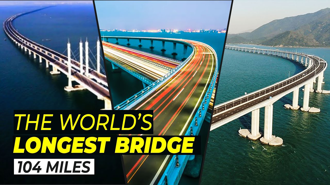 Top 10 Longest Bridges In The World - YouTube