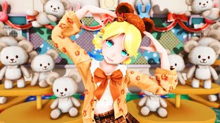 【MMD 4K】STAYC(스테이씨) 'Teddy Bear' 【TDA Teddy Bear Rin】