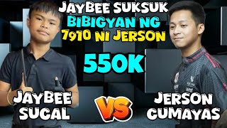 UBOSAN NA DAW NG MGA ARAY AT MANAGER 💰💸💰 | BET 550k | JAYBEE SUCAL 🆚 JERSON CUMAYAS