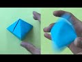 How to DIY Origami Hexahedron Spinner step by step instructions