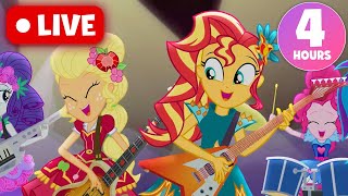 🔴 Equestria Girls Live: MOVIE NIGHT MARATHON🎥 | Full Movies Children's Cartoon