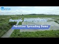 EA 30X （Hercules）Agriculture Drone Fertilizer Spreading Demo