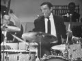 buddy rich u0026 gene krupa drum battle 1966 at sammy davis jr. show