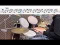 home michael buble drum cover by kruyeen drum score