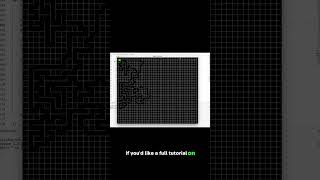 Maze Generator in Python #coding #pygame #python #maze #mazegenerator #algorithm #games #gamedev