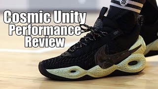 Nike Cosmic Unity Performance Review! The MOST TRASH Nike Basketball Shoe?