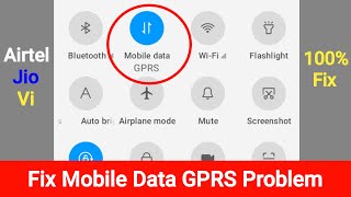 Mobile Data GPRS Problem In Airtel \u0026 Jio \u0026 Vi | How to Fix Mobile Data GPRS Problem 2024