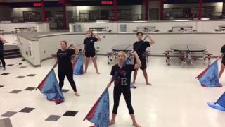Cone exercise with body