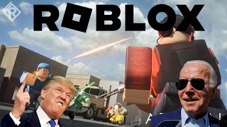 Trump and Biden play Roblox Arsenal