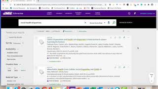 How to Use the new Library Search