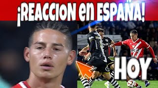 🚨ASI REACCIONO la PRENSA ESPAÑOLA a ASISTENCIA Y PARTIDAZO de James Rodriguez hoy TOMA esa IÑIGO