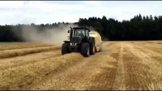 Valtra S374 +Krone BigPack 1270 XC